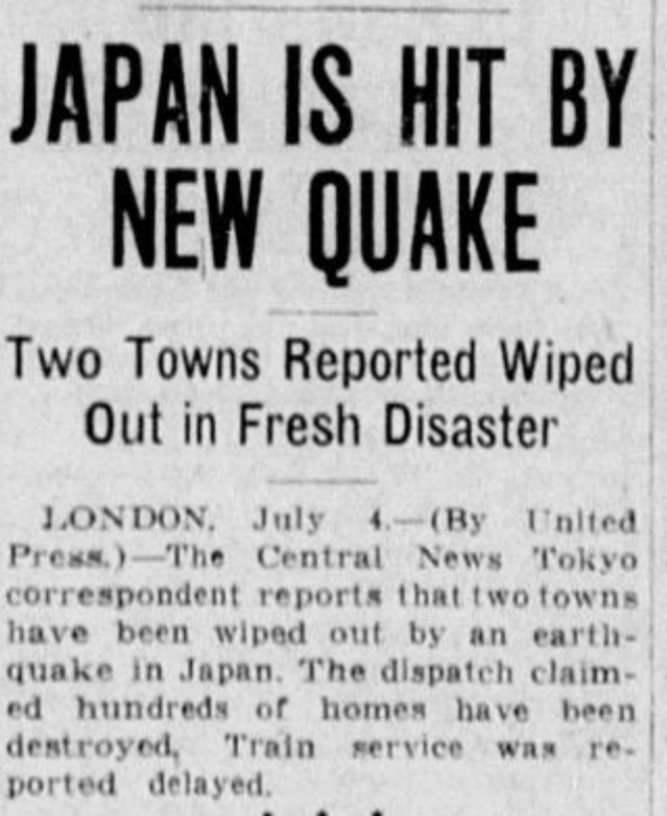 רעידת אדמה ביפן – שתי עיירות נמחקו כליל!